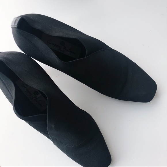 Gripiano Italiano Square-Toe Block Heel - Picture 2 of 8